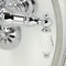 Kingston Brass CA22T1 3-3/8" Tub Wall Mount Clawfoot Tub Faucet with Hand Shower, Polished Chrome CA22T1 - alternate 6